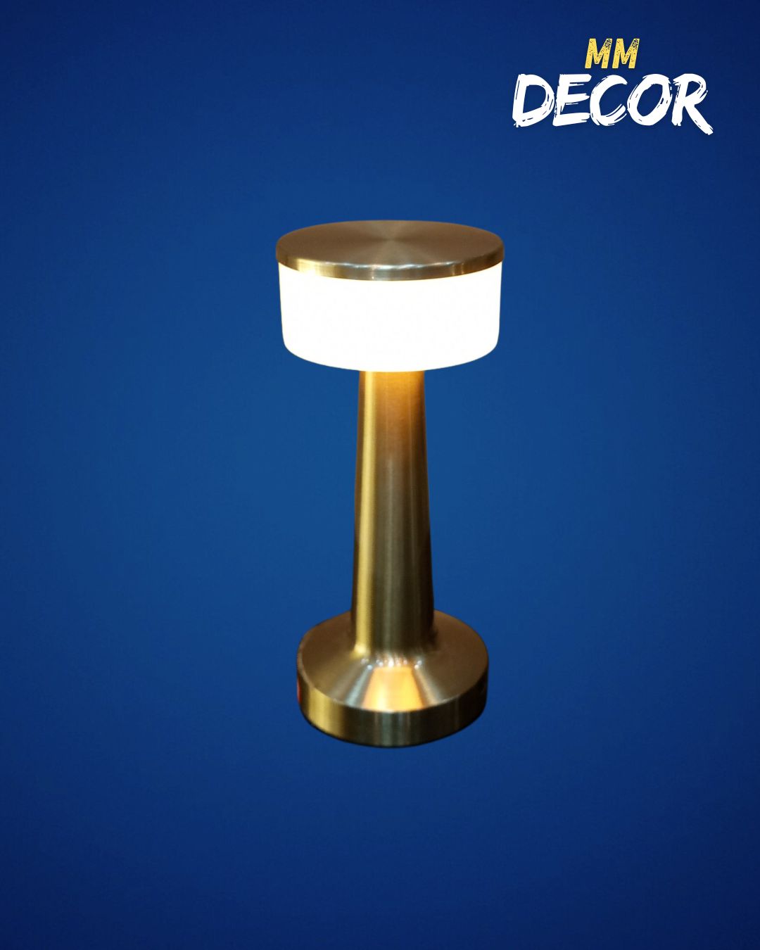 Modern LED Table Lamp – Wireless, Rechargeable & Dimmable for Study or Bedroom